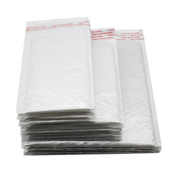 White composite pearlescent film express bubble bag clothing bubble envelope bag packaging bubble bag packaging Yiwu customization