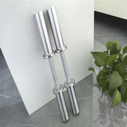 Solid Electroplated Dumbbell Bar, Short Olympic Bar, Barbell Bar, 50cm Bar, Home Fitness Equipment, Male Spring-Loaded Single Bar for Arm Muscle Training