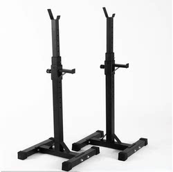 Barbell Rack, Squat Rack, Bench Press Equipment, Fitness Equipment, Home-Use Men's Weightlifting Rack, Bench Press Bench, Barbell Stand with Adjustable Height