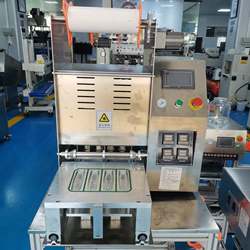 Semi-automatic box sealing machine, pickled fish packing box sealing machine, crayfish box sealing machine, cup sealing machine