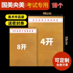 4K Art Portfolio Storage Bag for Calligraphy, Chinese and Western Art, Sketching, Document Storage, Waterproof and Sealed, Suitable for Exams and Students,  Airline Approved