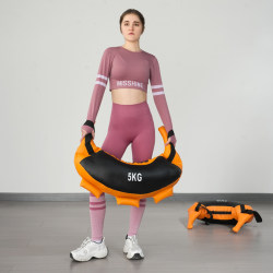 German Imported Bulgarian Croissant-Shaped Fitness Equipment Wrestling Sandbag Weighted Sandbag Squat Strength Training