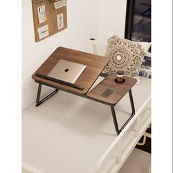 Suitable for Home Use, Adjustable Height Bed Table, Bay Window Table, Home Lazy Study Table, Bed Table, Foldable Small Desk