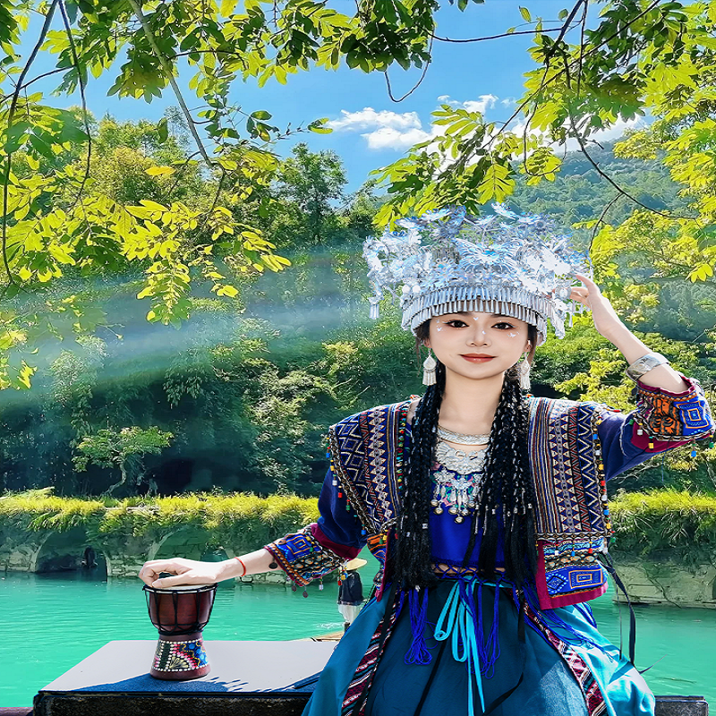 贵州旅游荔波小七孔纯玩一日游贵阳出发跟团游