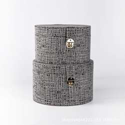 High-end model room sales office cloakroom decoration storage box wardrobe fabric storage box soft decoration ornaments storage