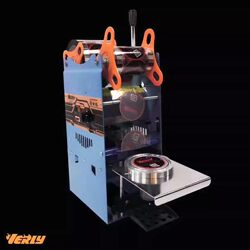 Guangzhou Huili Wy-802D Fully Manual Bubble Tea Sealing Machine, Soy Milk Cup Sealing Machine, Beverage Cup Sealer