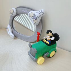 Car infant rear view mirror baby car u interior viewing mirror car safety seat infant reverse installation