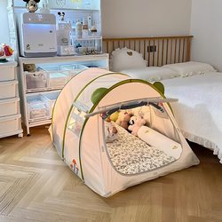 Children's Tent Bed Indoor Secret Base Cabin Baby Girl Princess Boy Small House Can Sleep in Small Nest