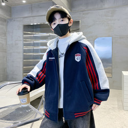 Children's Clothing Boys' Spring Baseball Jacket 2026 New Style for Older Kids Spring and Autumn Boys' Stylish and Cool Spring Jacket