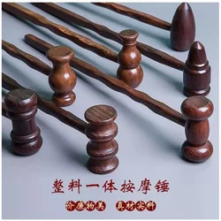 Chicken Wing Wooden Massage Hammer, Whole Body Meridian, Shoulder and Neck Slap Stick, Back Hammer, Waist Relaxation and Back Beating Artifact