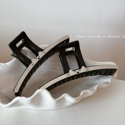 Korean-Style Alloy Patch Cat and Bear Design Elegant Hair Clip, New Fashion Shark Clip for Hair Styling