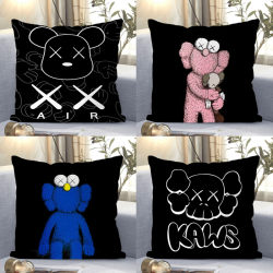 Internet Celebrity ins Trendy Brand Sesame Street Kaws Pillow Headboard Cushion Sofa Pillow Car Office Sleeping Pillow