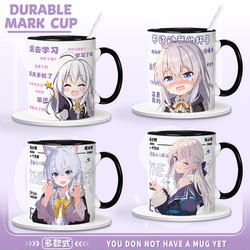 Witch's Journey Irena Fan Merchandise Mug Ceramic Milk Coffee Cup Anime Water Cup Dormitory Drinking Cup