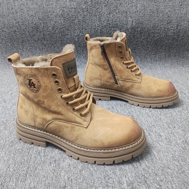 [First layer of pork skin] Foreign trade winter new tide male fur all ...