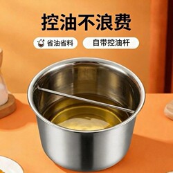Stainless Steel Barbecue Oil Bowl Brush, Pancake Grilling Brush, Seasoning Oil Bottle, Commercial Seasoning Container, Household Seasoning Box