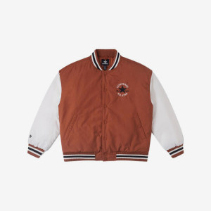
Converse/Converse genuine new men's spliced ​​fashion retro jacket 10025261-A02