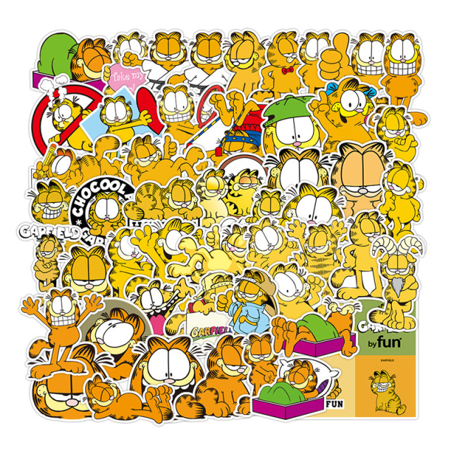 50 photos Garfield Garfield cute classic animated stickers decorative ...