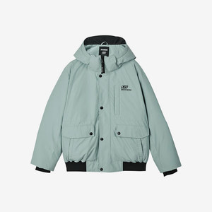 Skechers/Skechers Genuine New Men's Water-Repellent Hooded Warm Jacket Down Jacket