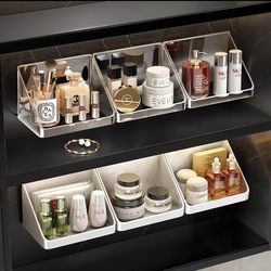 Mirror cabinet storage box bathroom toilet sink storage rack