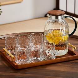 Chinese-Style High-End Light Luxury Tea Set 2025 New Model Water Cup Home Living Room Tea Cup Glass Cup Housewarming Gift