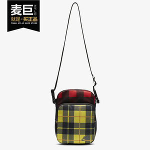 Nike/Nike genuine men's and women's bags for the season new one-shoulder backpack crossbody bag canvas backpack BA5899
