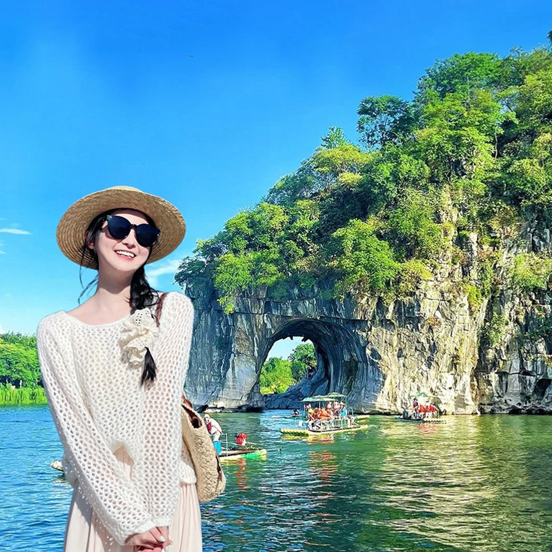 12人团广西桂林旅游阳朔跟团游纯玩4天3晚龙脊梯田漓江四日游旅行