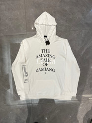 【Fast Shipping】Undercover 06Ss t Season White Studded Sweatshirt Patchwork Fake Two-Piece Sweatshirt