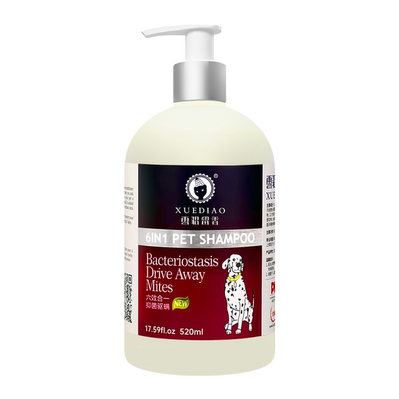 Coninel Six -in -one Pet Dog Bathing Bacterium Incurrence Mittoida, Stinky Fragrant Teddy Golden Mao Cat bathing liquid incense waves