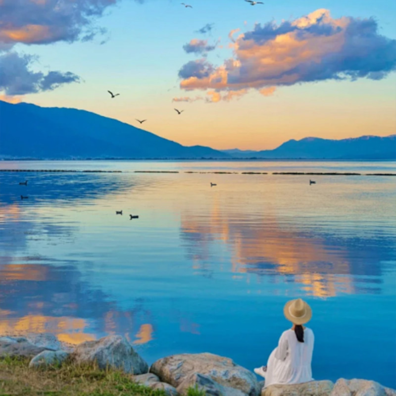 昆明丽江大理6人小团5天4晚 |喜洲沙溪雪山含衣氧双飞双动S湾骑行