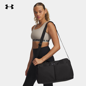 
Under Armour Gym Bag Women's UA Autumn and Winter Training Sports Large Capacity Slide Leisure Travel Bag 1388915-001