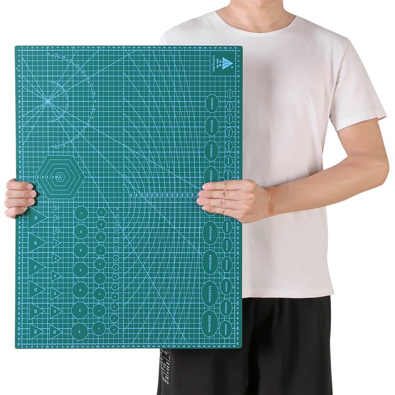 A2 커팅 매트 대형 60X45CM 아트 조각 보드 커팅 핸드 계정 페인팅 매트 DIY 수제 데스크탑 안티 컷 보드-