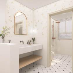 French Retro Cat Tiles 400×800 Bathroom Kitchen Cream Style Wall Tiles Balcony Cat Claw Floor Tiles Tiles