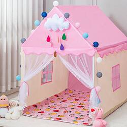 Tent Children's Indoor Princess Room Baby Sleeping Bed Boys and Girls Castle Playhouse Toy Small House Mosquito Net