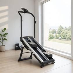 Magnetic Stepper, Multi-Functional Stair Climber, Aerobic Exercise, Home Foldable Climbing and Mountaineering Weight Loss Fitness Equipment