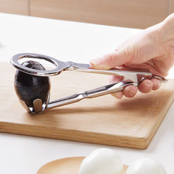 Spot quick-release multi-functional egg cutter kitchen stainless steel fruit preserved egg and preserved egg splitting tool egg slicing