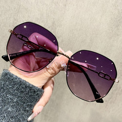 Women's Sunglasses 2026 New Model, High-End, Driving, Sun Protection, Uv Protection, Face-Slimming, Polarized Sunglasses for Nearsightedness