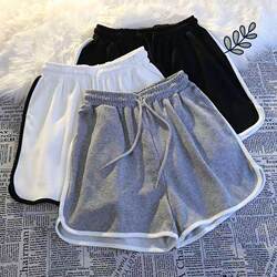 Sports Shorts, Home Wear, Women's Summer Casual Style Running Pants, Sleep Pants for Petite Women, Stylish Three-Quarter Length for Morning Runs