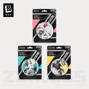 
[Zero Official] Film and Painting Series Reflective Badge Krampus Black Branch