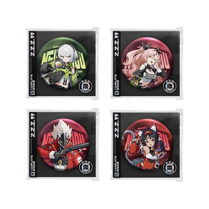 
[Zero Official] Layout Series Tinplate Badge Cunning Rabbit House