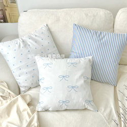 Sofa Cushion ins Style Removable and Washable Pillowcase Office Bedroom Lumbar Support Pillow Headboard Sleeping Decorative Pillow