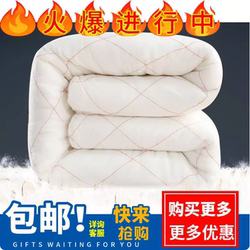 Cotton Batting, Cotton Quilt, Cotton Mattress Pad, Soft Cushion, Base Layer, Student Mattress, Mattress Core, Single-Person Spring/Autumn/Winter Quilt, Bedding