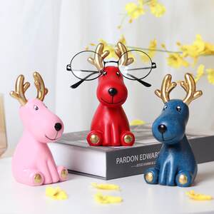 
Creative glasses stand ornaments glasses store display stand props decoration cute deer desktop glasses placement storage stand