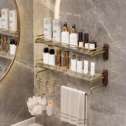 Acrylic Toilet Bathroom Toilet Storage Rack Wall-Mounted Punch-Free Storage Rack Washbasin Wall Towel Rack