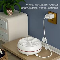 Portable Mini Automatic Washing Machine for Milk Powder Cans, Socks, and Underwear