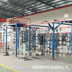 Gym sports equipment coating and spraying equipment Community and school sports equipment spraying line