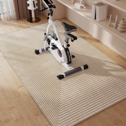 Simple Spinning Bike Mat, Treadmill Mat, Elliptical Machine Anti-Slip Mat, Sports-Specific Soundproof Carpet, Fitness Mat