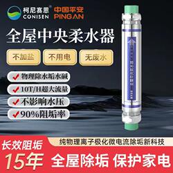 Whole-House Central Anti-Scaling Water Softener 10t Large Flow Household Purification Salt-Free No Cartridge Replacement Descaling and Dealkalization Water Purifier