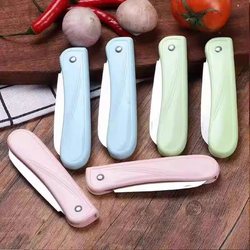 Fruit Knife, Portable Household Peeling Knife, Creative Kitchen Dormitory Knife, Stainless Steel Knife, Melon and Fruit Knife, Foldable