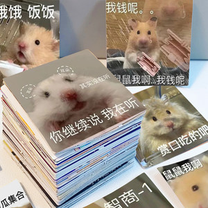 
62 hamster emoticon stickers cartoon cute personalized handbook notebook tablet mobile phone diy decorative stickers