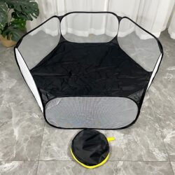 Children's Indoor Ocean Ball Pool Six-Sided Play Area Home Foldable Fence Baby Portable Pet Tent Toy Pool